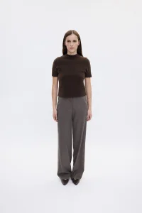 FIVE UNITS DenaFV 526 velvet truffle melange pants regular