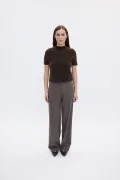 FIVE UNITS DenaFV 526 velvet truffle melange pants regular