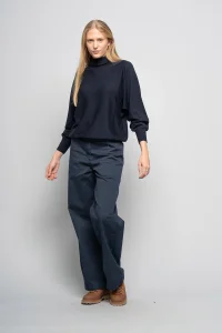 JOHNNYLOVE Blaire navy melange sweater