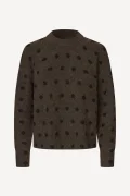 SAMSOE&SAMSOE Anour mulch dott sweater