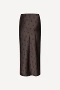 SAMSOE&SAMSOE Saagenta mulch dott long skirt