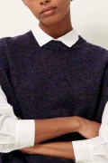 SESSÙN Fabinino ink blue sweater