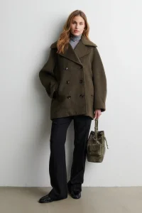 SECOND FEMALE Agola black olive jacket