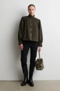 SECOND FEMALE Zonie black olive jacket