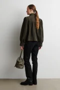 SECOND FEMALE Zonie black olive jacket
