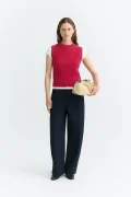 THINKING MU Kaia red vest