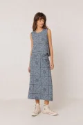 INDI&COLD Falda plomo skirt