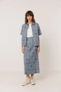 INDI&COLD Camisa plomo blouse