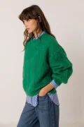INDI&COLD Jersey verde knit