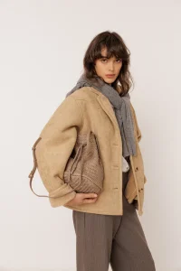 INDI&COLD Abrigo beige jacket
