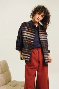 SACRECOEUR Antonia check vest