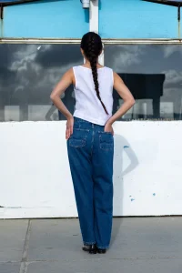 KINGS OF INDIGO Leila lewisboro mid used jeans