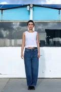 KINGS OF INDIGO Leila lewisboro mid used jeans