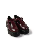 KMB A7853 napa foulard shine wine Schuhe