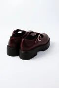 KMB A7853 napa foulard shine wine Schuhe