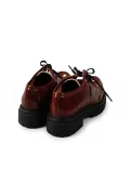 KMB A6131 venice castagana + pony bambi + oje 01 plata + cord enc. Planos negro Schuhe