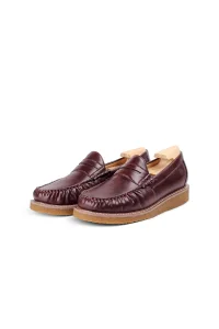 WORLD WALKER Moctoe rec. 2-tone brushed d.brown Loafer