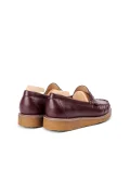 WORLD WALKER Moctoe rec. 2-tone brushed d.brown Loafer