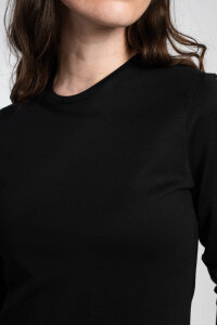 TARZAN Nina lyocell black Langarmshirt