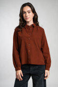 TARZAN Hilda brandy brown Cordbluse