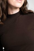 TARZAN Irina dark coffee Langarmshirt