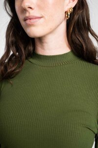 TARZAN Irina chive Langarmshirt