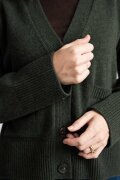 TARZAN Carli dark green Strickjacke