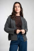 TARZAN Carli anthracite melange Strickjacke