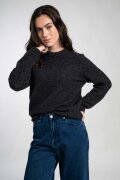 TARZAN Polina anthracite melange Strickpullover