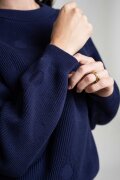 TARZAN Polka cotton marina Pullover