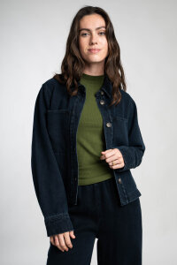 TARZAN Jolene blue black Jeansjacke