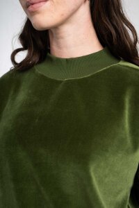 TARZAN Avery chive Sweater velour