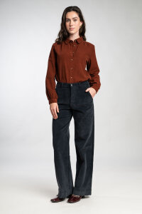 TARZAN Bernadette charcoal Cordhose