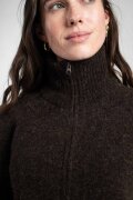 TARZAN Coni dark brown melange Strickcardigan