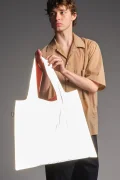 LOQI reflektierend neon orange Bag