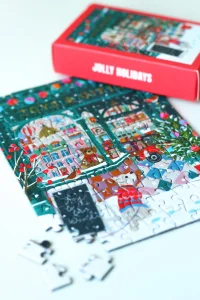 PIECELY PUZZLES Jolly Holidays mini puzzle