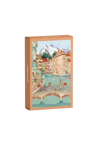 PIECELY PUZZLES French Alps mini puzzle