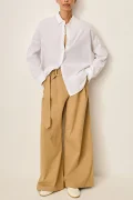SESSÙN Maemi O optical white blouse
