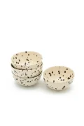 ATELIER AGAVE Black Dots kleine Snack Bowl