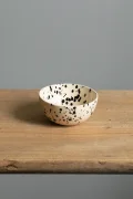 ATELIER AGAVE Black Dots kleine Snack Bowl