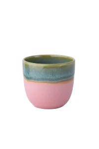 ATELIER AGAVE Grün Rosa Cappuccino Tasse