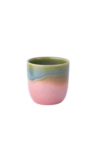 ATELIER AGAVE Grün Rosa Espresso Tasse