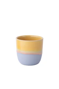 ATELIER AGAVE Gelb Hellblau Espresso Tasse