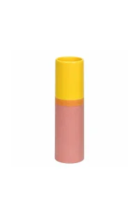 ATELIER AGAVE Gelb Rosa Chimney Small Vase