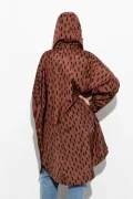 VIVI MARI Solid drops rust/black raincoat